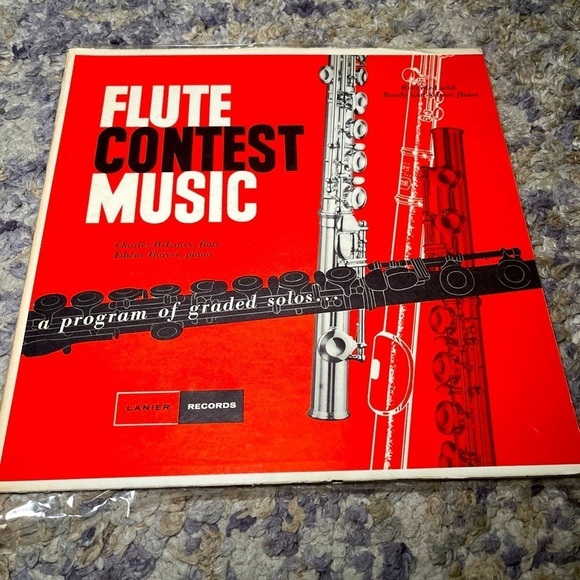 Flute Contest Music vintage vinyl record - Picture 1 of 9